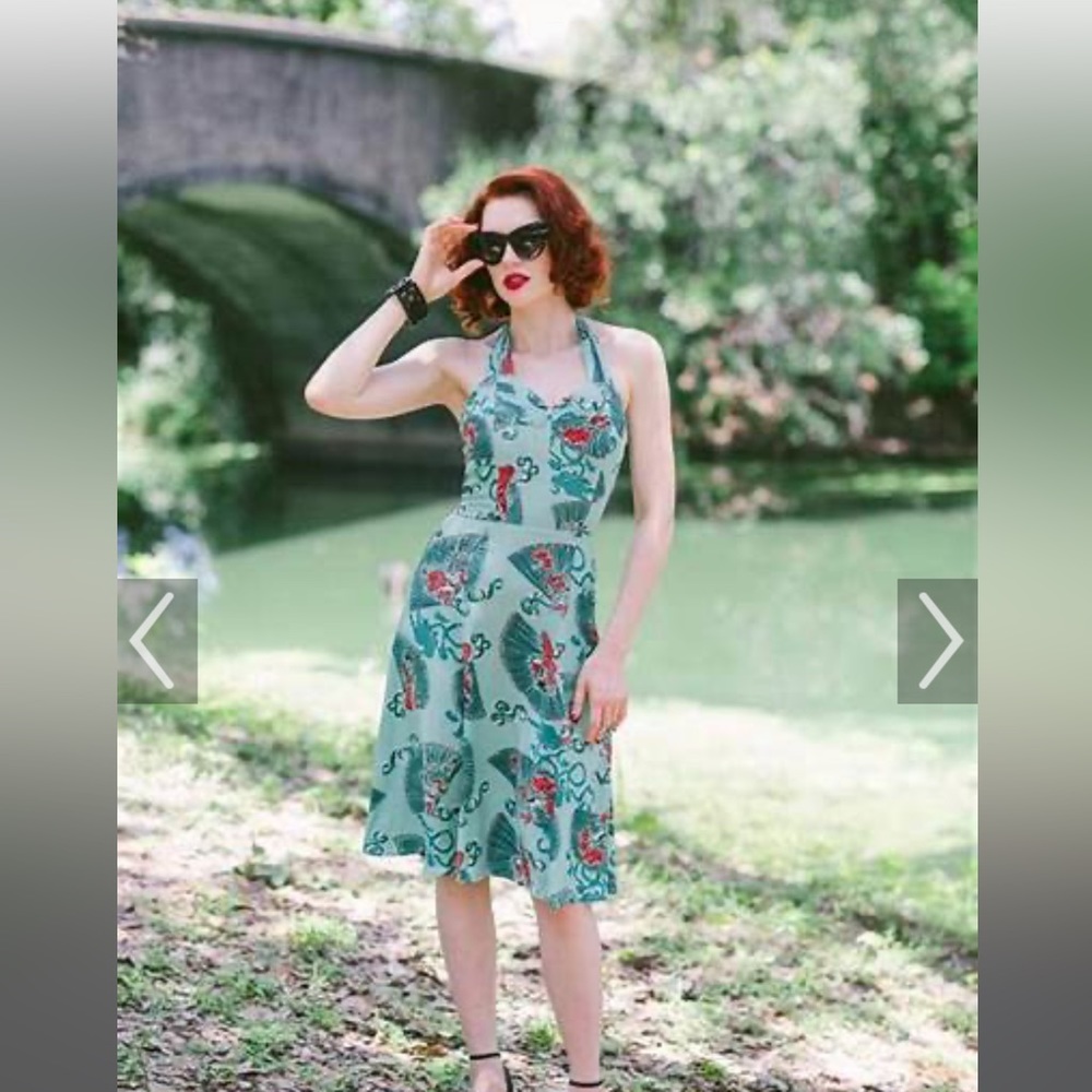 Trashy diva absinthe Lena bustle dress sz 4